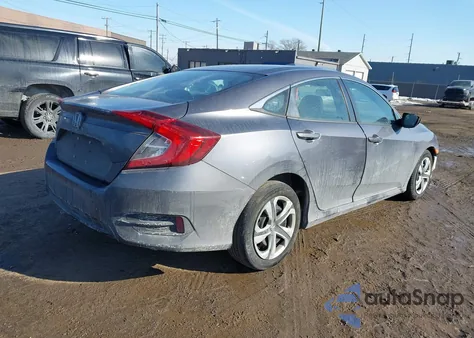 2018 Honda Civic Lx from USA, damaged, VIN 2HGFC2F57JH598151